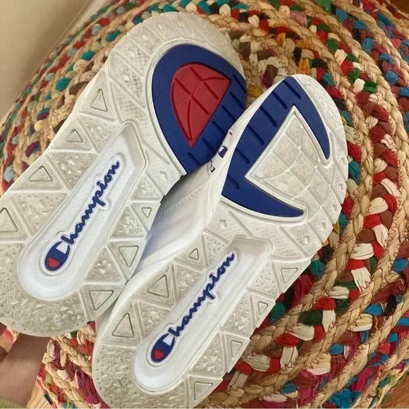 Champion  Rally Pro Script White Shoes Sneakers - Picture 4 of 7